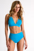 Shan Maeva Comfortable Triangle Bikini Top With Mosaic Cutouts - 42580-22-510