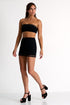 Swim Mini Skirt With Mosaic Cutouts 04 / 800 Black