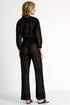 Mesh Pants With Mosaic Cutouts 02 / 800 Black