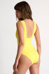 Timeless Plunging One-Piece Swimsuit 04 / 100 Yellow