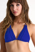 Shan Charlie Ruched Triangle Bikini Top