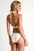 Shan Charlie Brazilian Bikini Bottom With Frayed Details