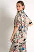 Shan Céline Short-sleeved silk blouse