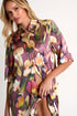 Shan Céline Long silk shirt