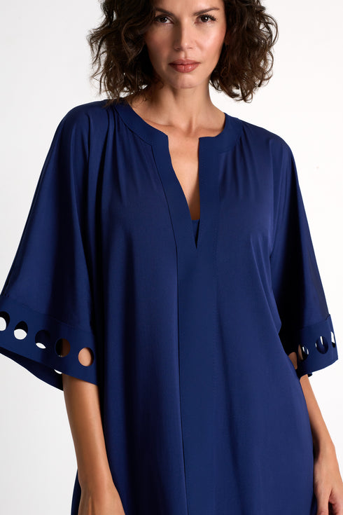 Shan Elisabeth Lycra cover up with round cutouts