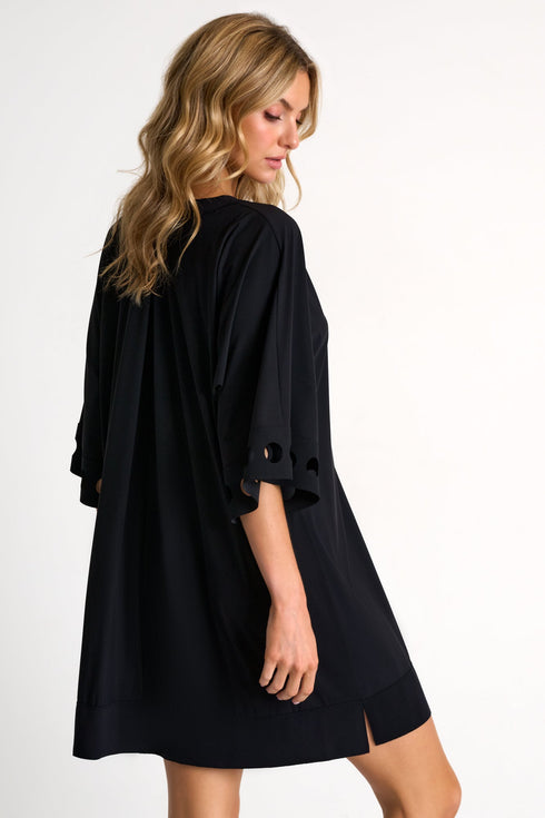 Shan Elisabeth Lycra cover up with round cutouts - 42630-65-800