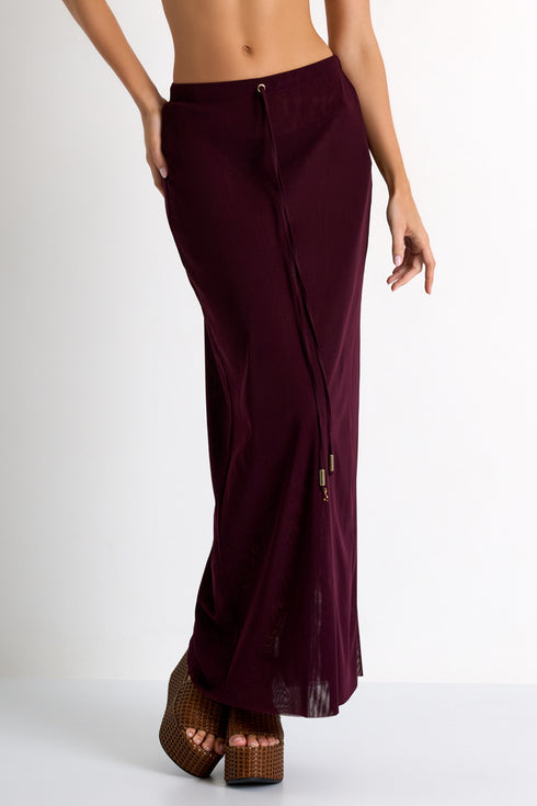 Shan Mia Long mesh skirt