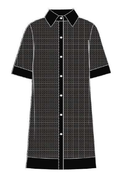 Shan Mia Button-down swimsuit cover-up