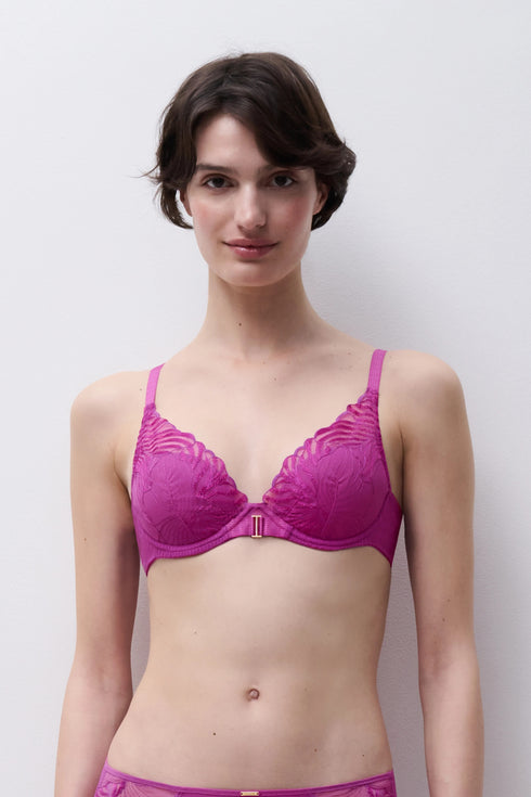 Chantelle Legend Lace Plunge Contour Bra