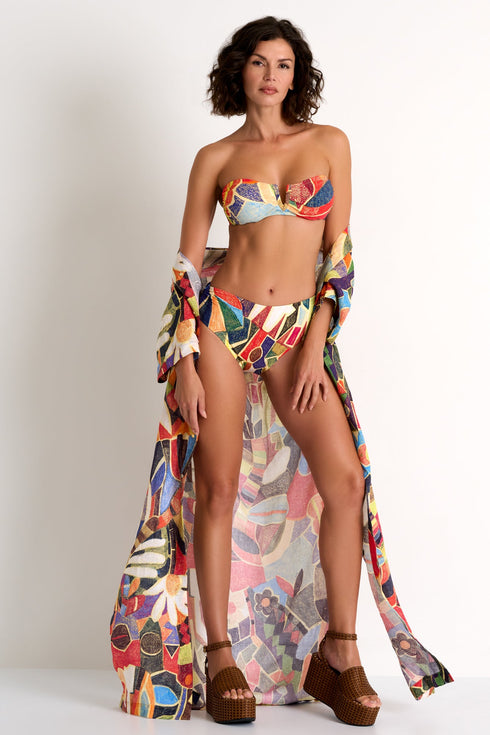 Shan Classique Classic bandeau bikini top - 42660-26-953