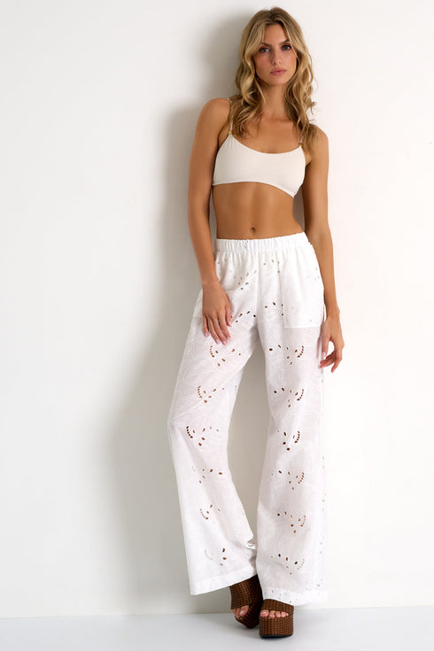 Shan Lili Detailed lace pants - 42663-52-000