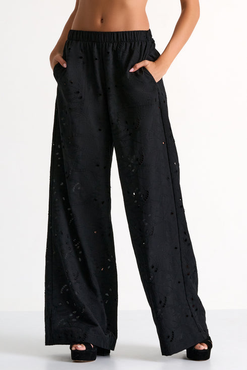 Shan Lili Detailed lace pants - 42663-52-800