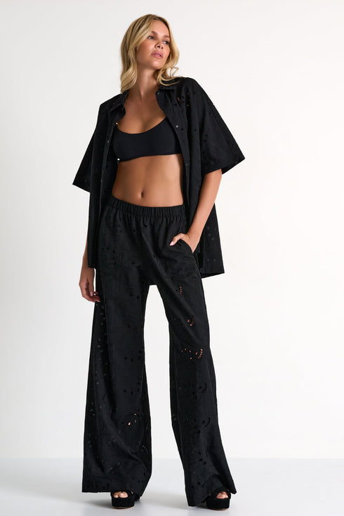 Shan Lili Detailed lace pants - 42663-52-800