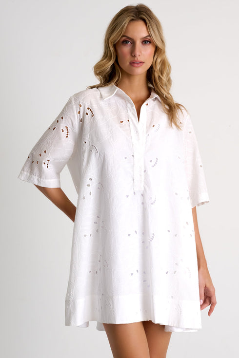 Shan Lili Detailed lace ample dress - 42663-65-000