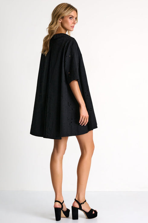 Shan Lili Detailed lace ample dress - 42663-65-800