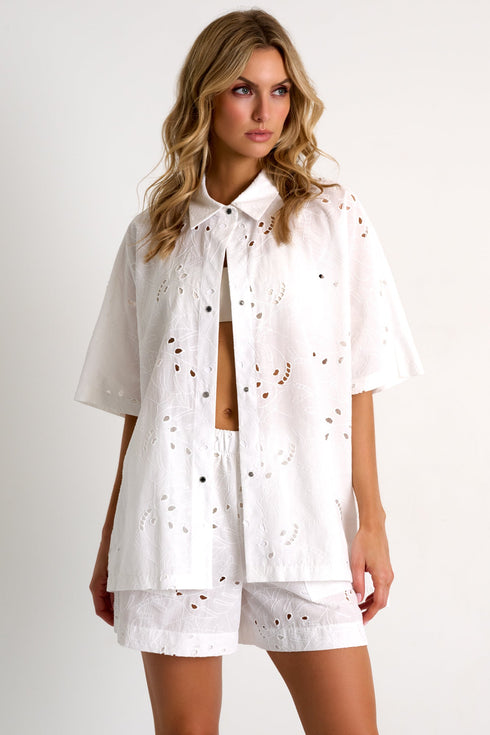 Shan Lili Detailed lace ample dress - 42663-62-000