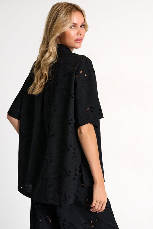 Shan Lili Detailed lace ample dress - 42663-62-800