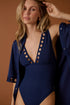 Shan Billy-rose Plunging one-piece swimsuit