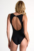 Shan Billy-Rose High-neck one-piece swimsuit with round cutouts - 42680-15-800