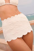 Shan Lydia Scallop Detail Swim Skirt