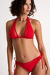 Shan Charlie Hip-tied bikini bottom with grid mesh - 42695-31-300