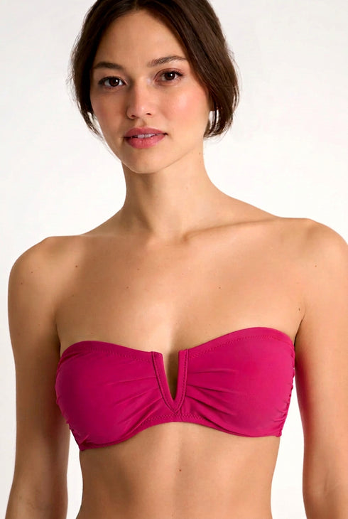 Shan Classique Classic bandeau bikini top