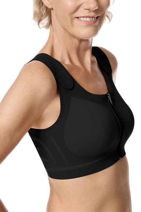 Amoena Lymph Flow Front Closure Soft Bra