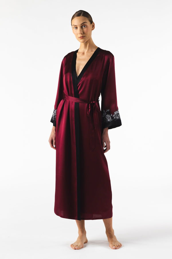 NK Imode Roxy Rapture Long Silk Robe
