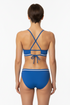Shan Blue Africa Top