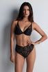 Aubade Love Soul High-waist Brief Black