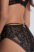 Aubade Love Soul High-waist Brief Black