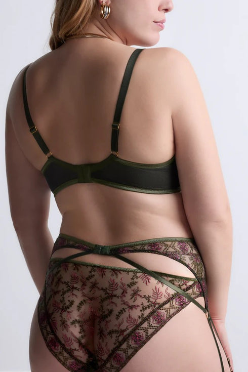 Aubade Sound Of Heart Suspender belt
