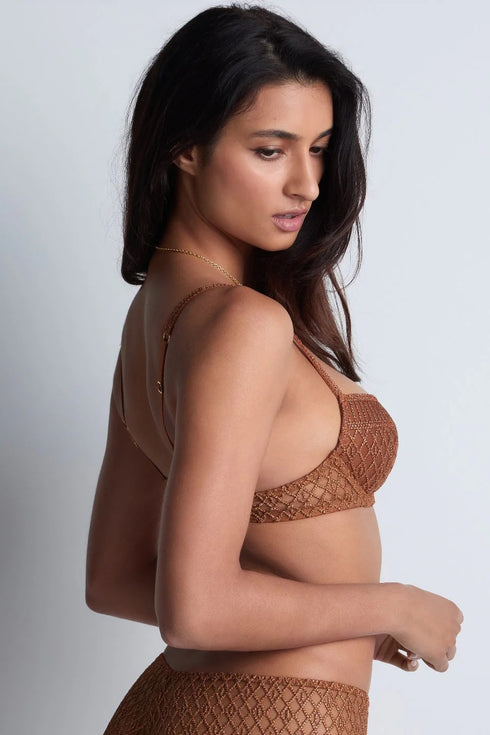 Aubade Stardust Dream Moulded push-up bra