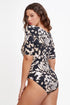 Gottex Modest Round Neck Short Sleeve One Piece Swimsuit