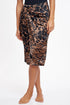 Gottex Modest Long Draped Wrap Skirt