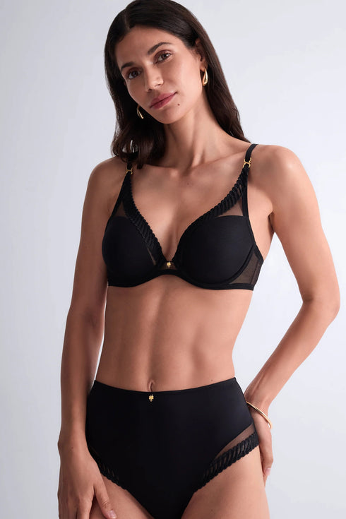 Aubade Sheer Emotion High-waist brief