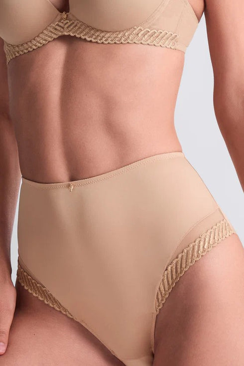 Aubade Sheer Emotion High-waist brief