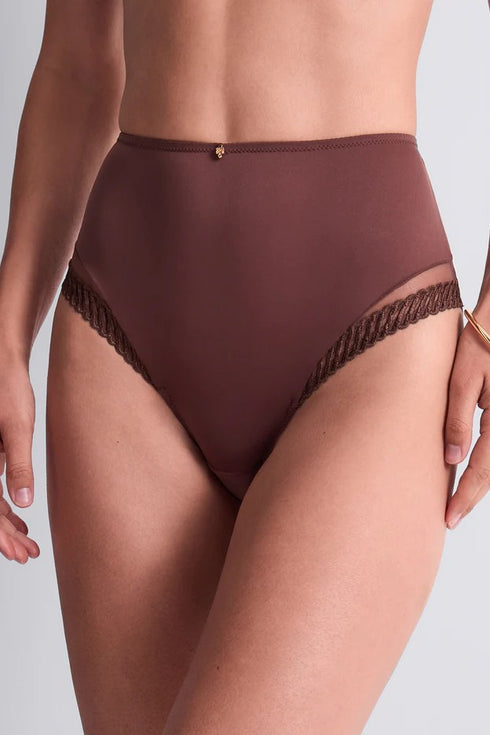 Aubade Sheer Emotion High-waist brief