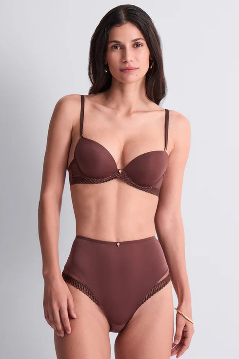 Aubade Sheer Emotion High-waist brief