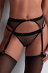Aubade Sheer Emotion Suspender belt