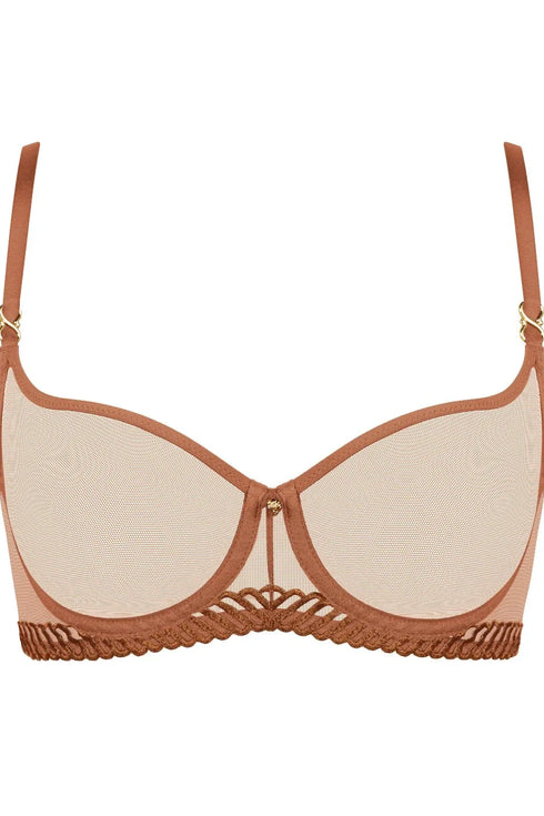 Aubade Sheer Emotion Half cup