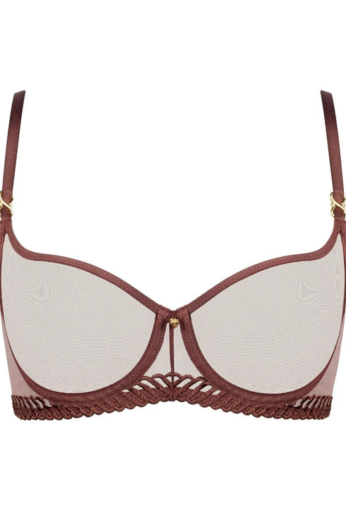 Aubade Sheer Emotion Half cup