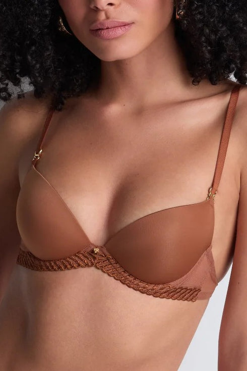 Aubade Sheer Emotion Moulded push-up bra