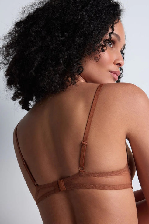 Aubade Sheer Emotion Moulded push-up bra