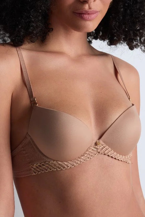 Aubade Sheer Emotion Moulded push-up bra