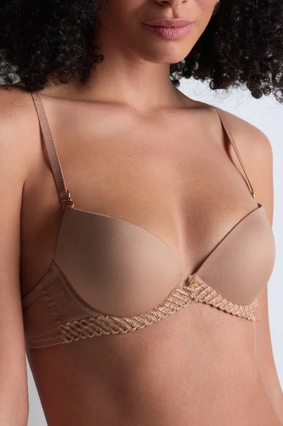 Aubade Sheer Emotion Moulded push-up bra