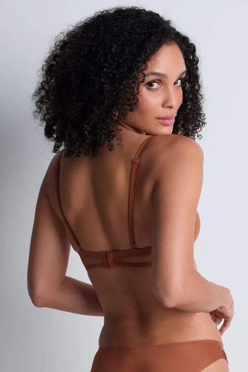 Aubade Sheer Emotion Full cup Moulded Bandeau