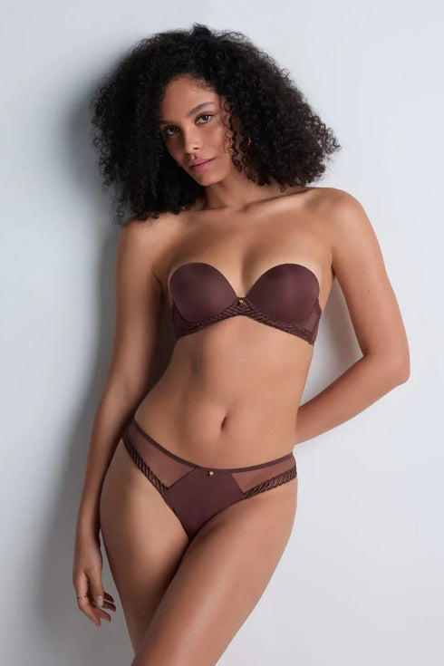 Aubade Sheer Emotion Full cup Moulded Bandeau