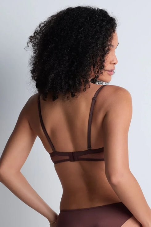 Aubade Sheer Emotion Full cup Moulded Bandeau
