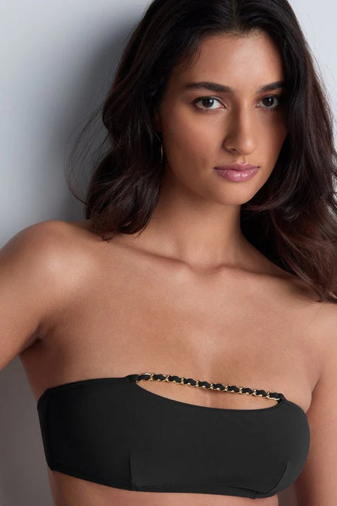 Aubade Sparkling Treasure Bandeau bikini top